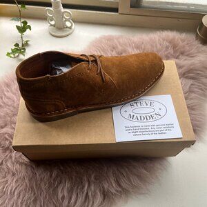 Steve Madden Men's Tobacco Suede Hestonn size 9.5 (US)